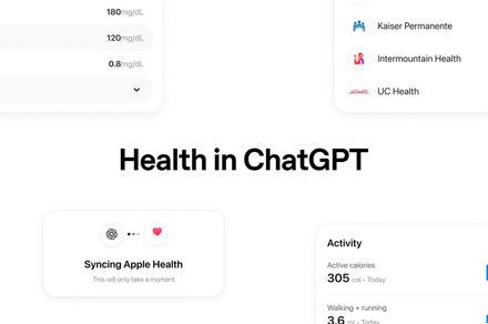 ChatGPT can now connect to your Apple Health data to give more personalized health answers