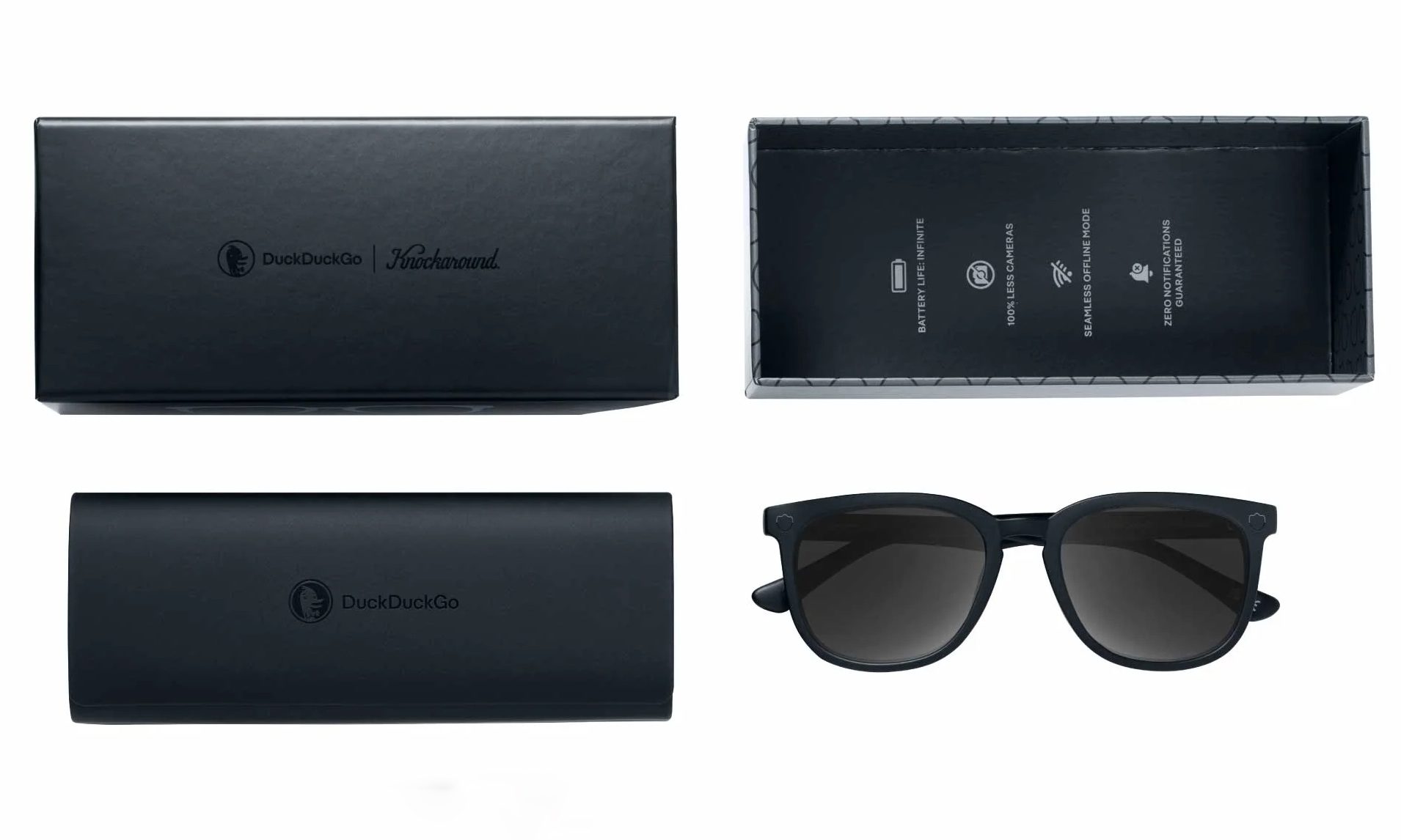 DuckDuckGo glasses package