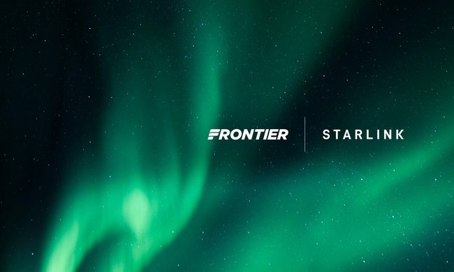 Frontier Starlink partnership featured