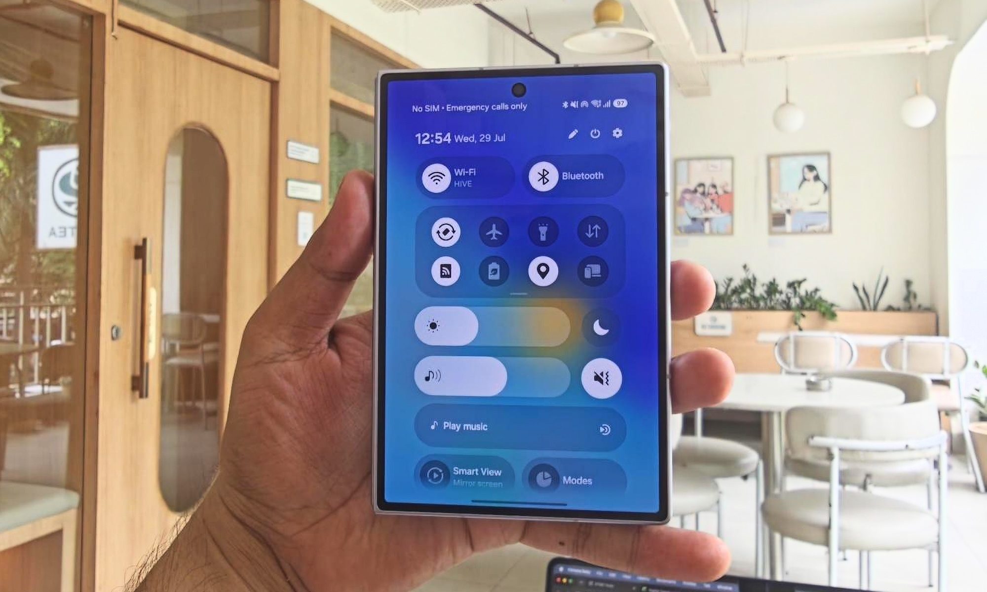 Galaxy Z Fold 8 quick toggles