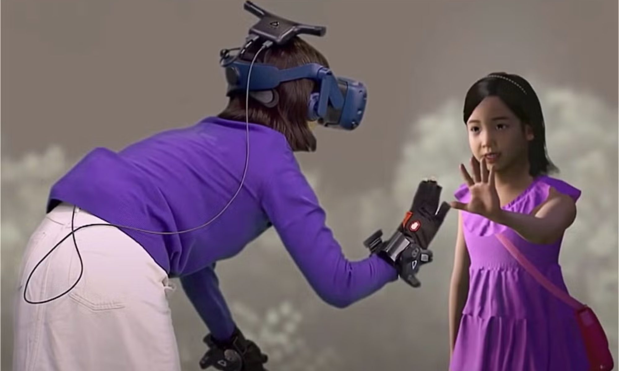 VR Headset, Person, Face