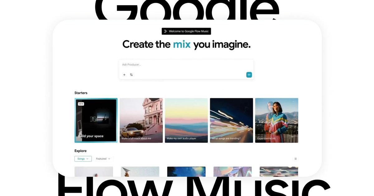 Google Flow Music Spaces is becoming an all-in-one AI music studio Google Flow Music Spaces is becoming an all-in-one AI music studio