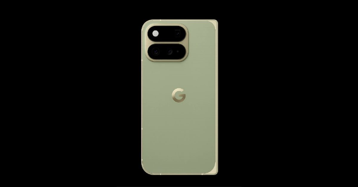 Google Pixel 11 Pro Fold leaked in the new Jade color