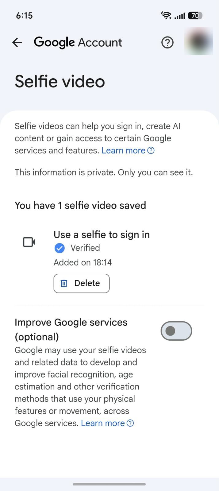 Google selfie video setup tutorial