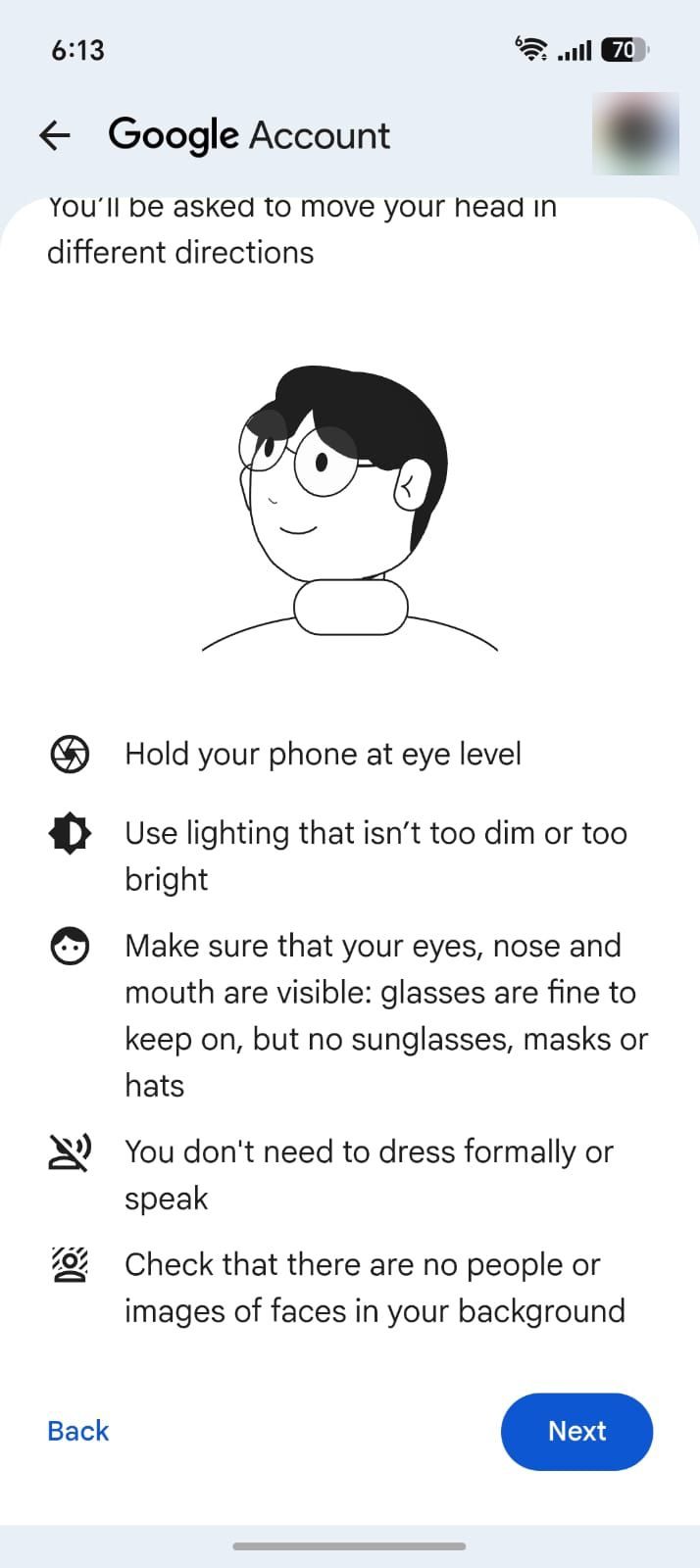 Google selfie video setup tutorial
