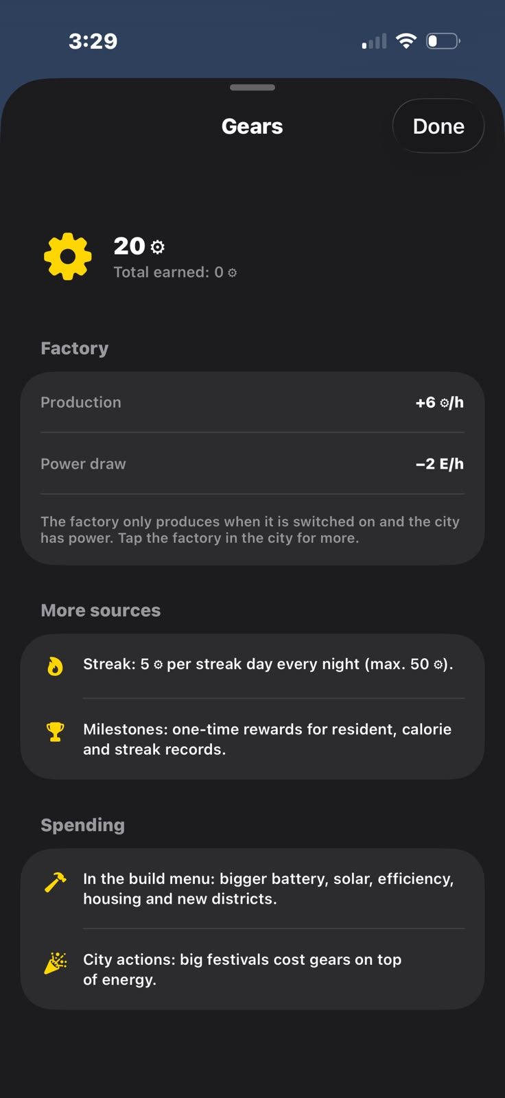 LightsOn app screenshot