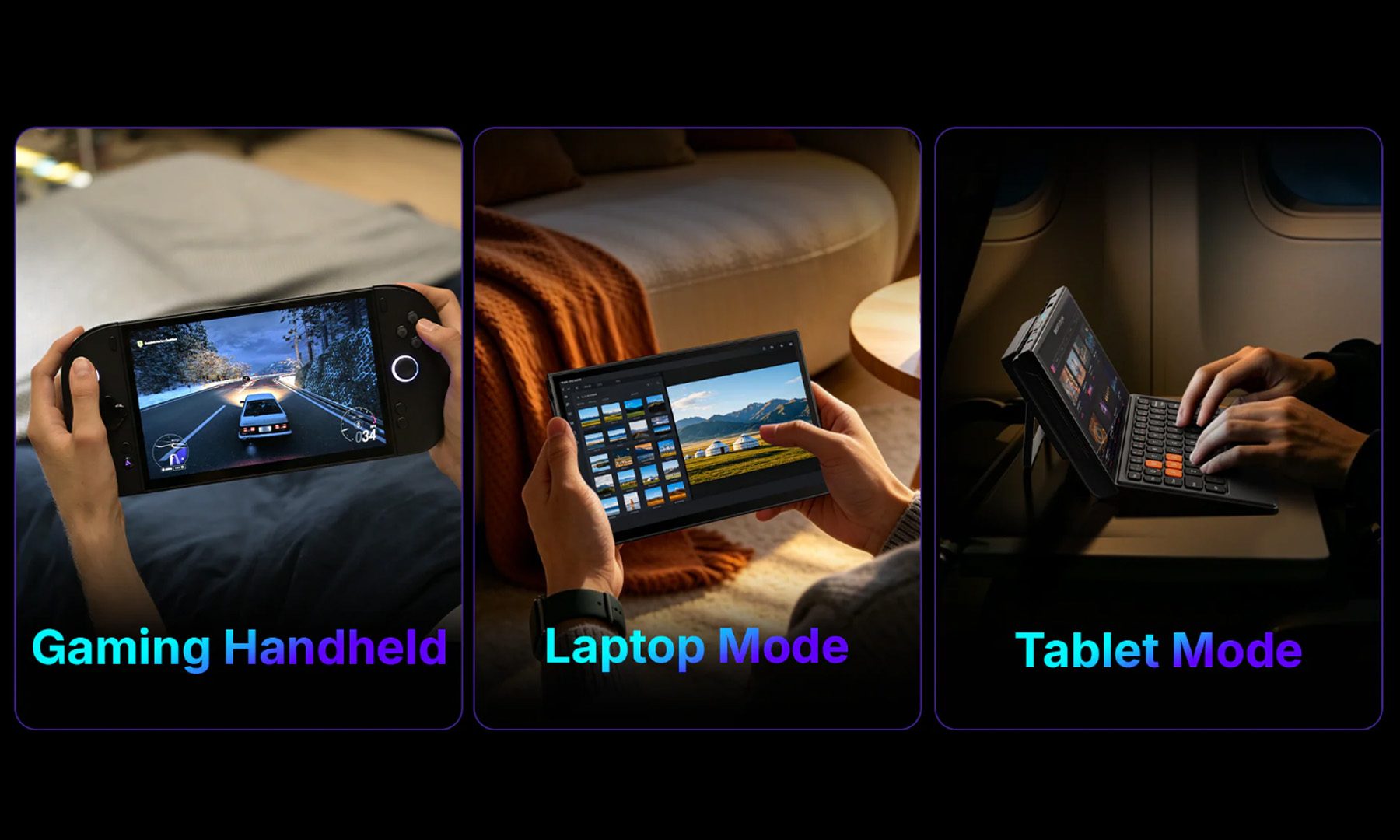 ONEXPLAYER X2 Mini Pro Usage Modes