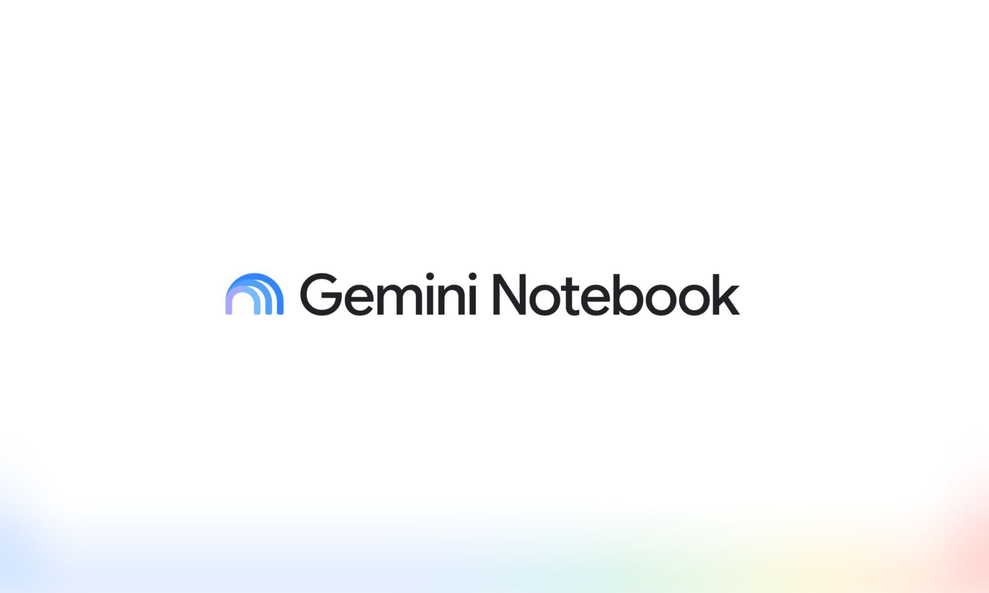 Official Gemini Notebook branding