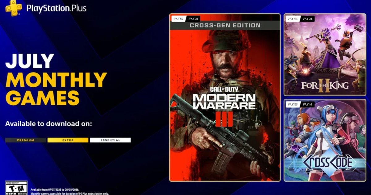 PS Plus 將於 7 月新增《現代戰爭 III》,另外還有兩款值得您花時間的遊戲