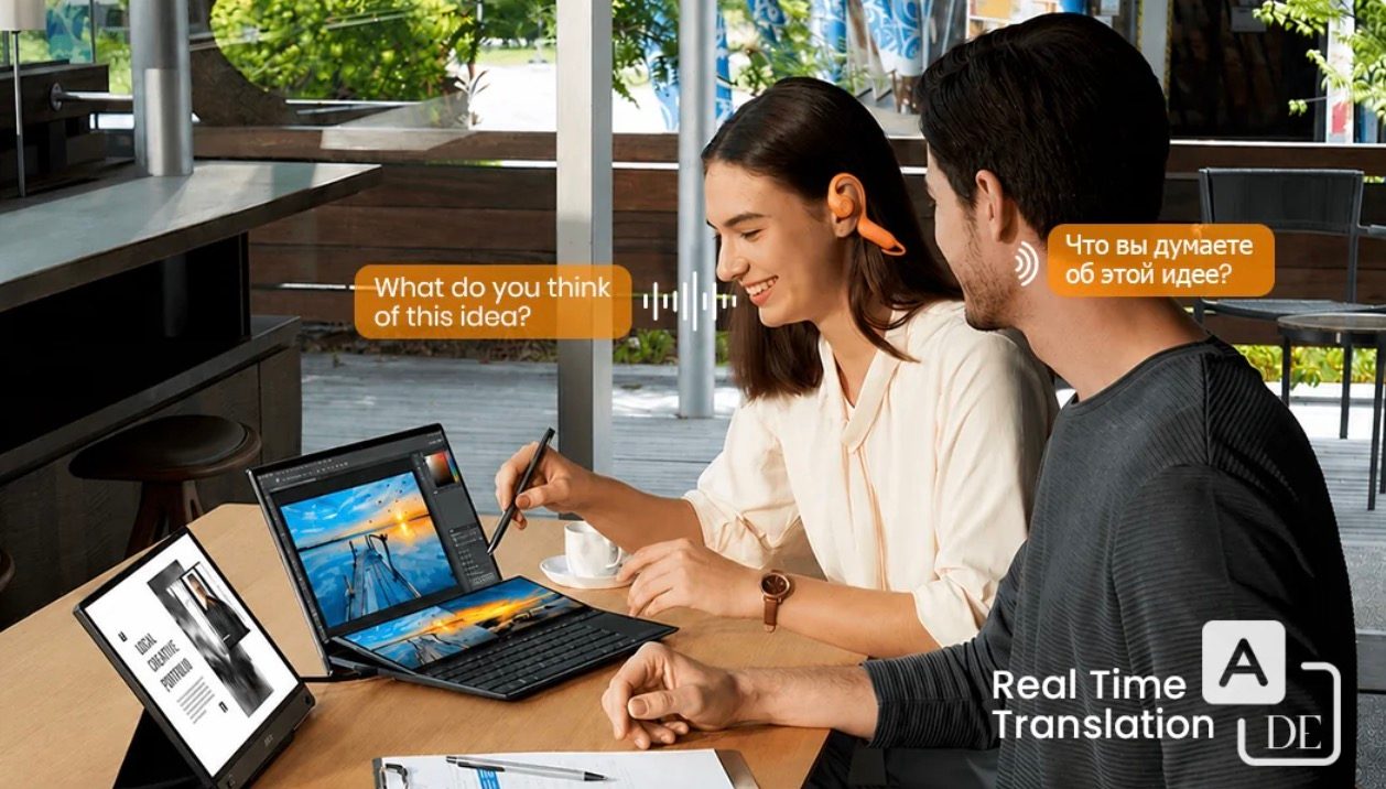Rollme AirCam live translation
