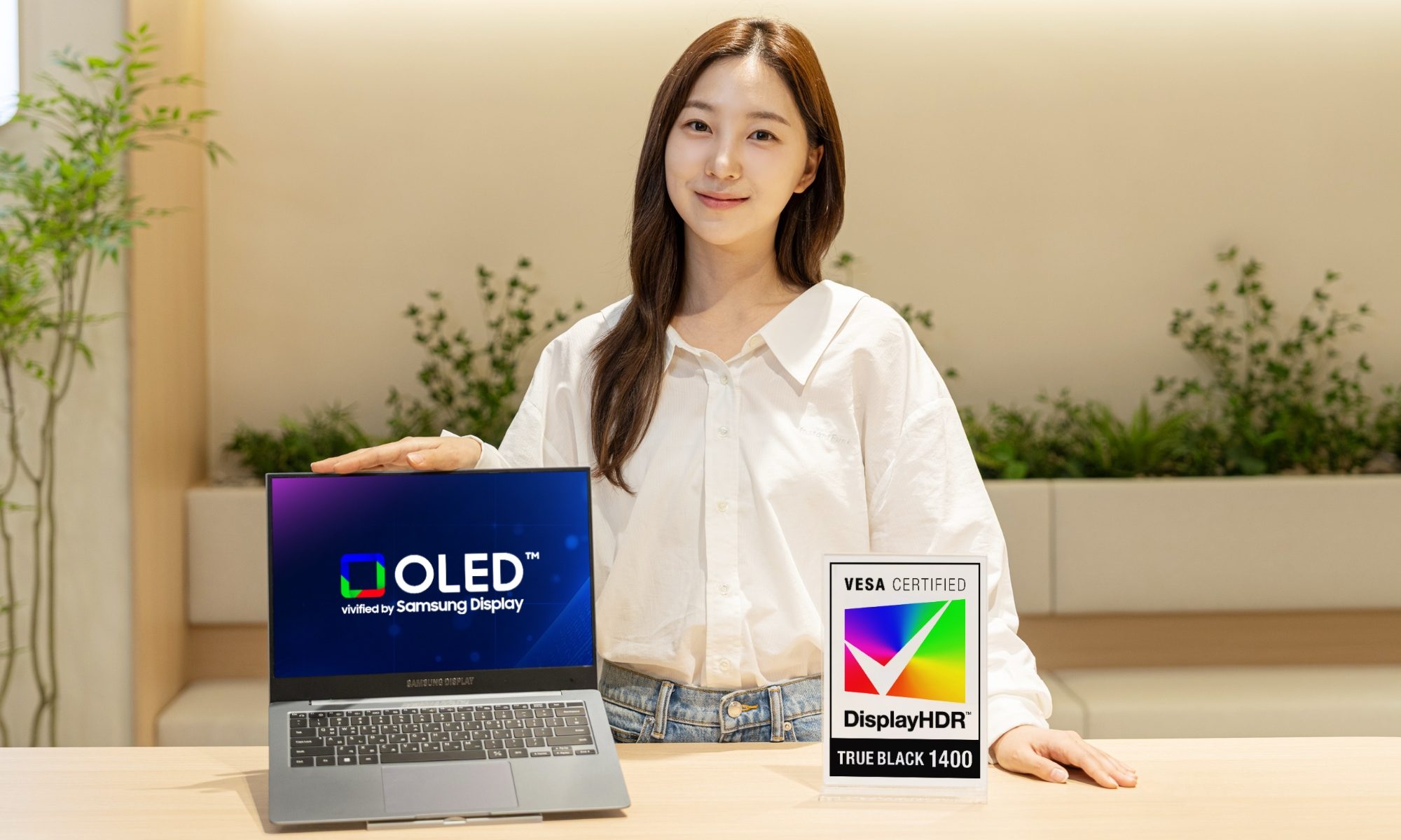 Samsung Display True Black 1400 certification