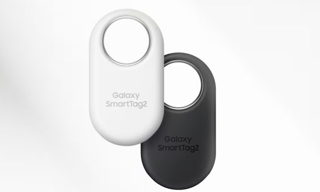 Samsung Galaxy SmartTag 2 in Black and White variants