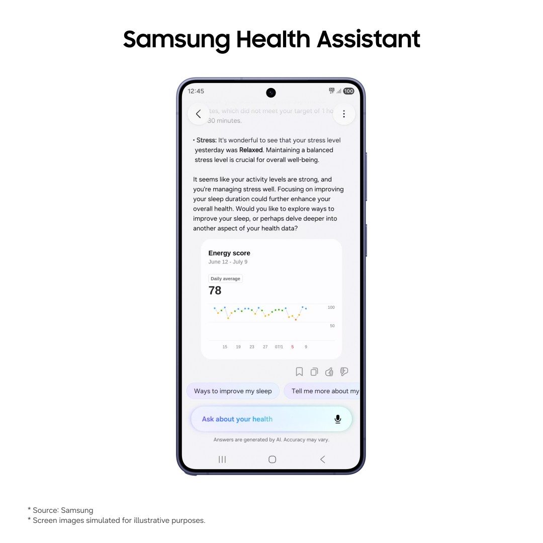 Samsung Health Assistant