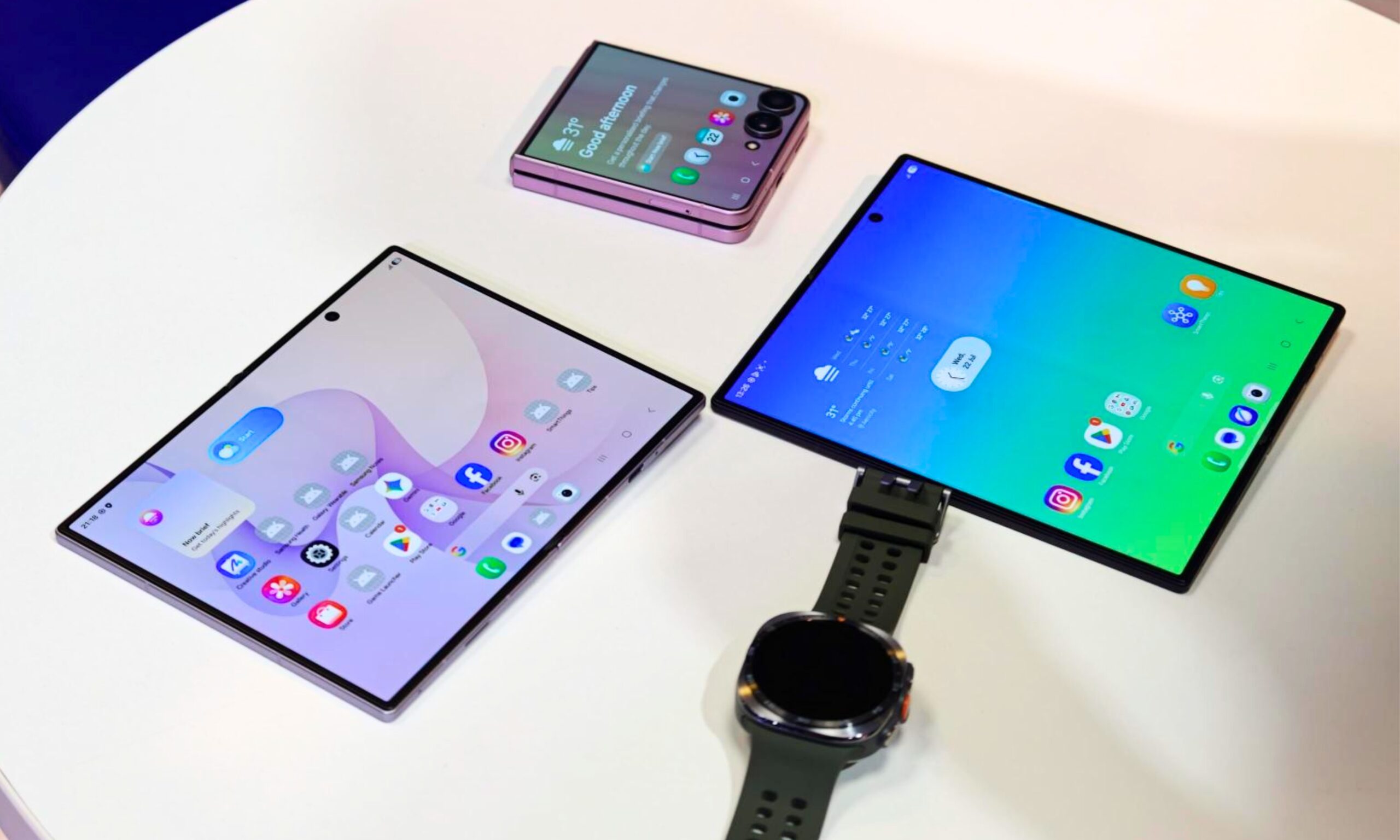 Samsung's latest foldables and Galaxy Watches