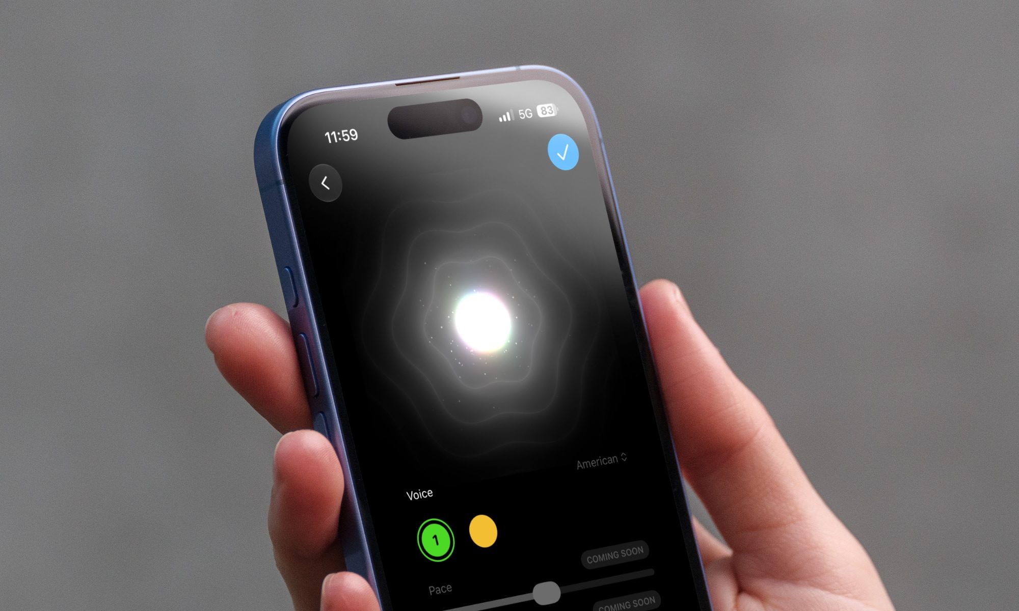 Siri AI voice change