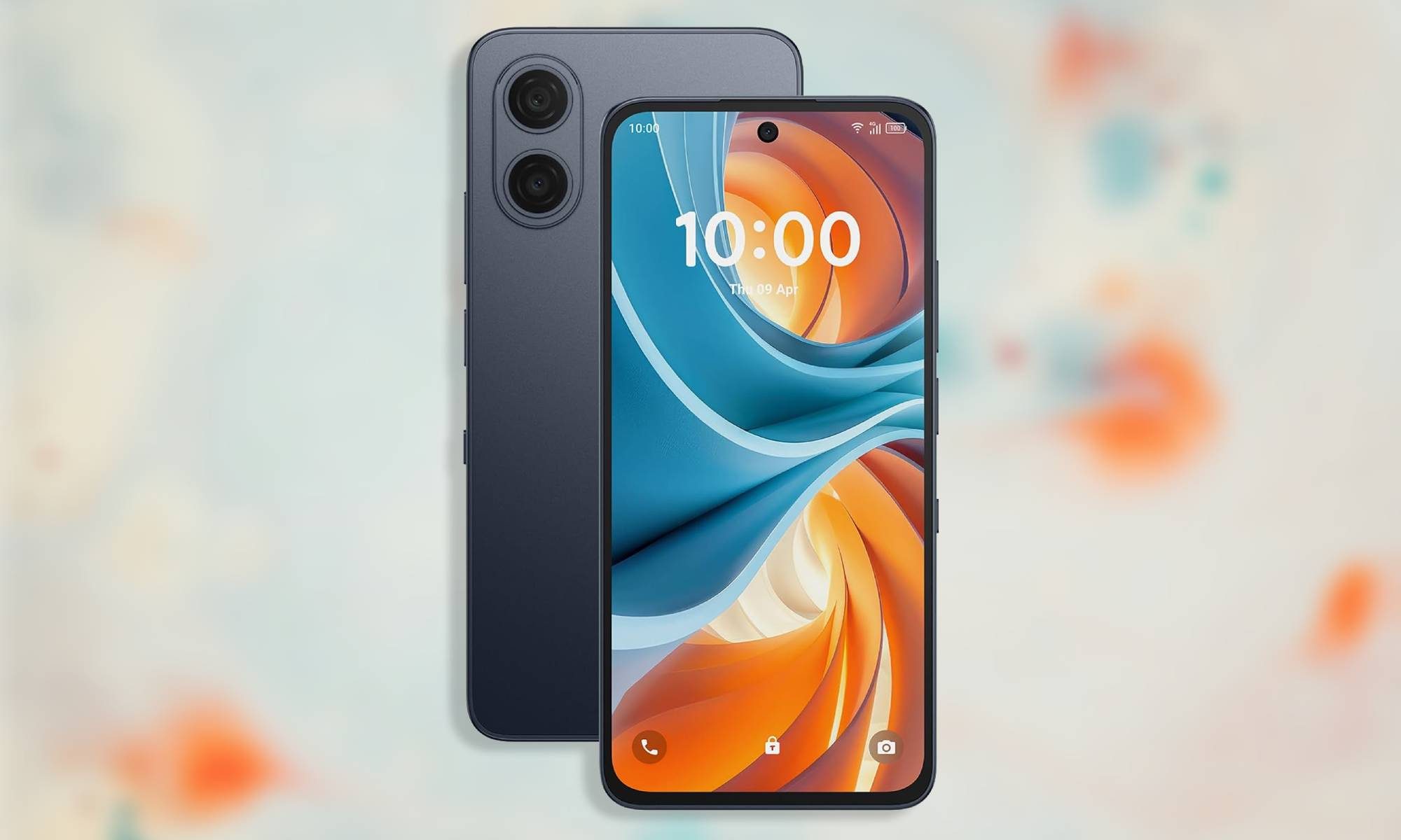 TCL NXTPAPER 70 Pro on colorful background