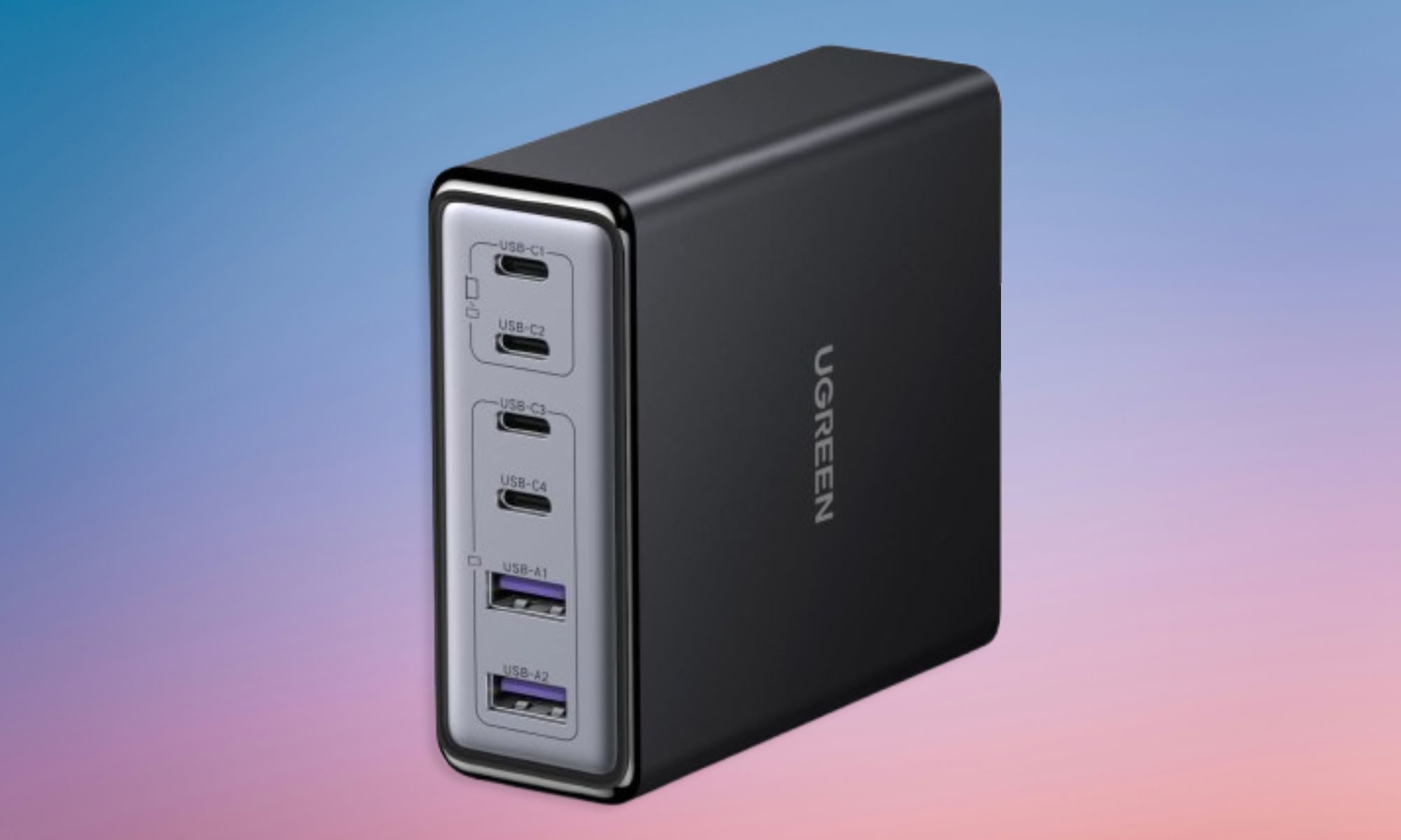 UGREEN 100W Charging Station on gradient background