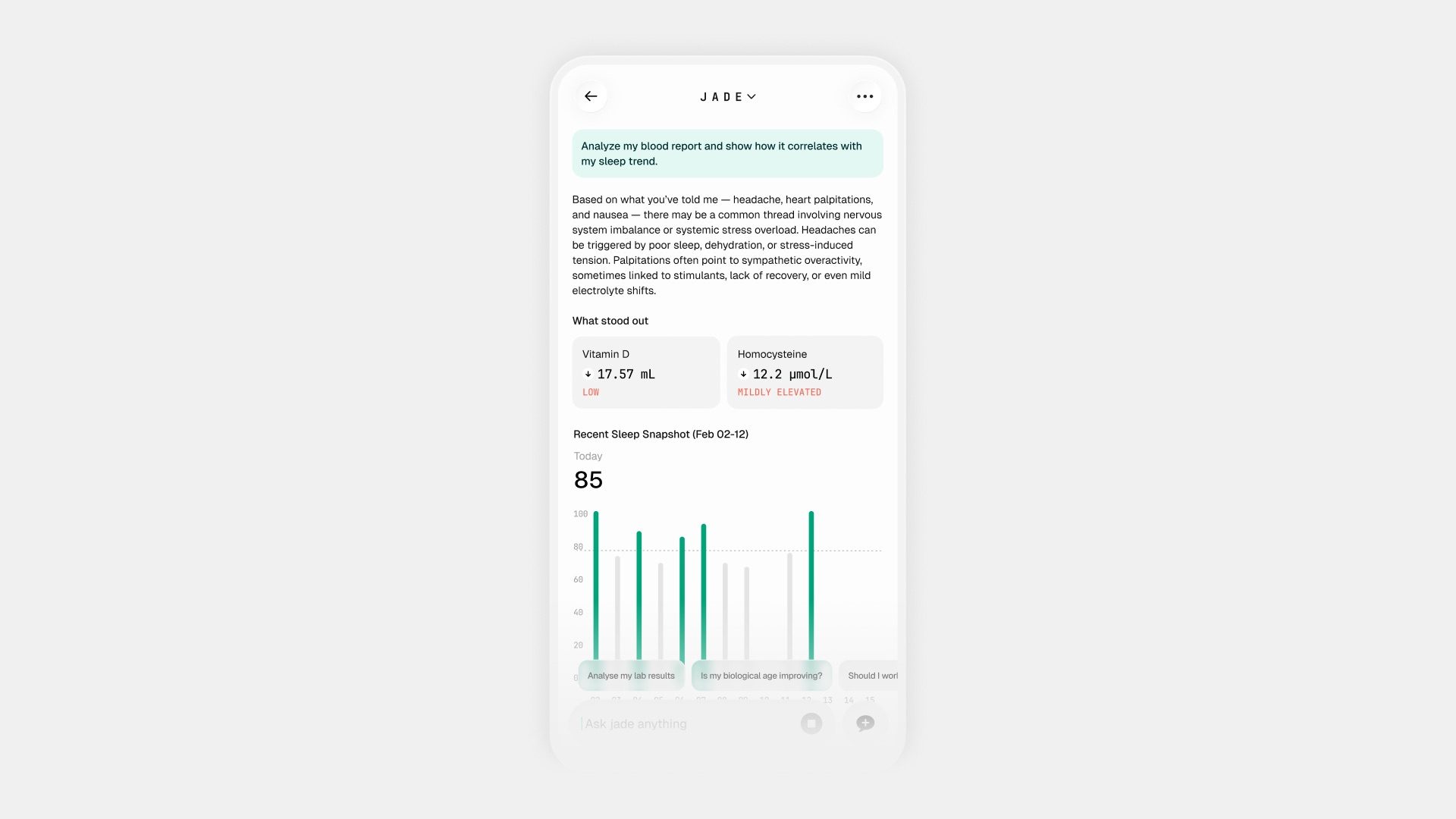 Ultrahuman Jade AI