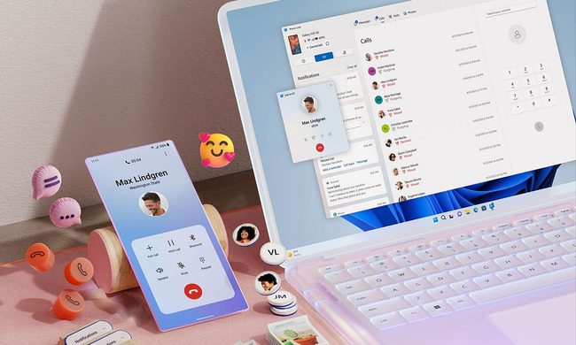 Windows 11 PC with Android Phone