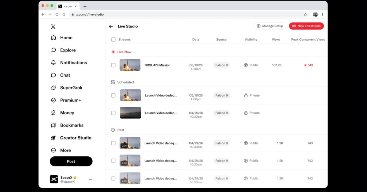 X wants you to go live with its new streaming hub, and is offering million to make it worth your while X wants you to go live with its new streaming hub, and is offering million to make it worth your while