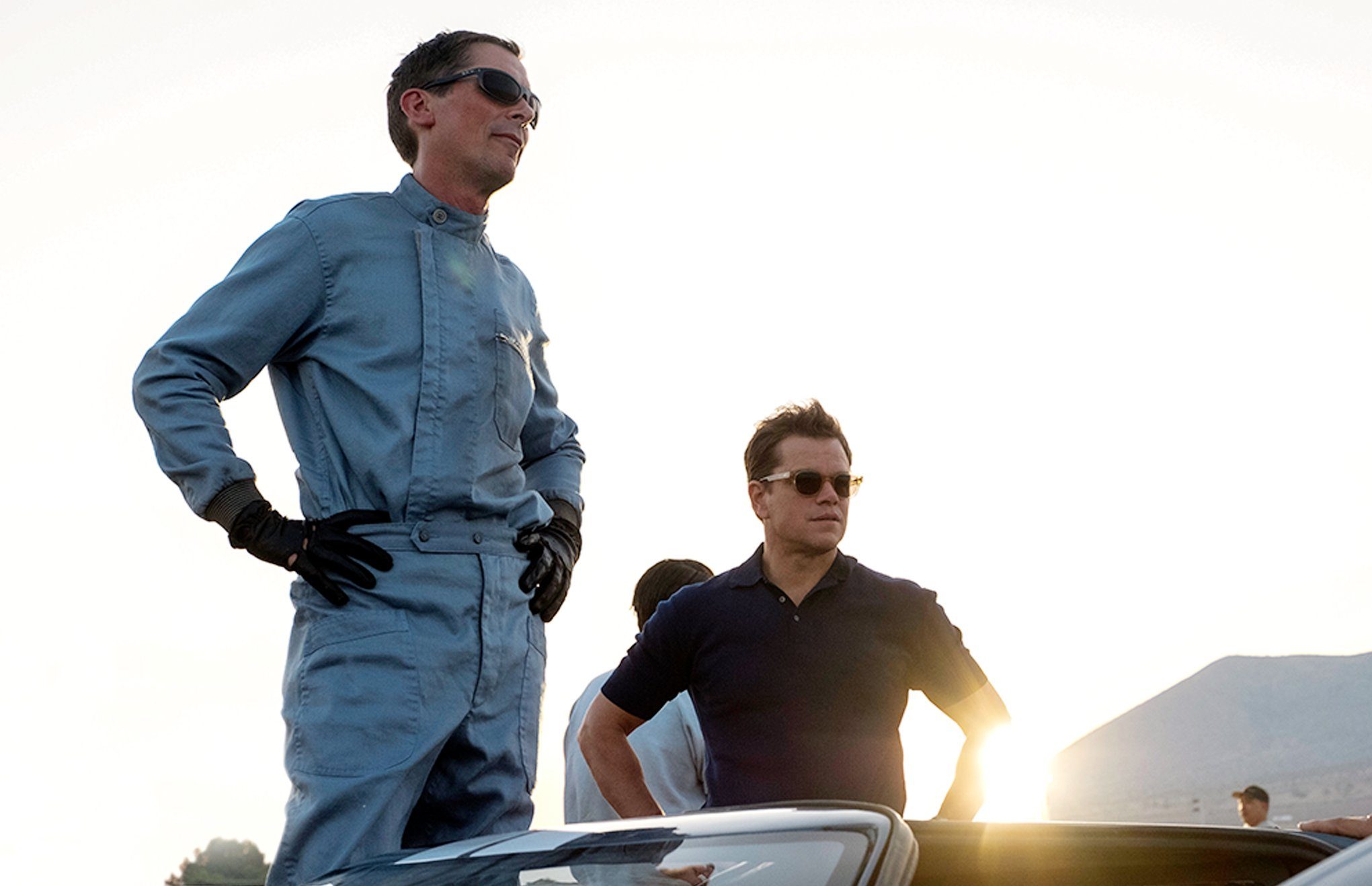A still from For v Ferrari (2019)