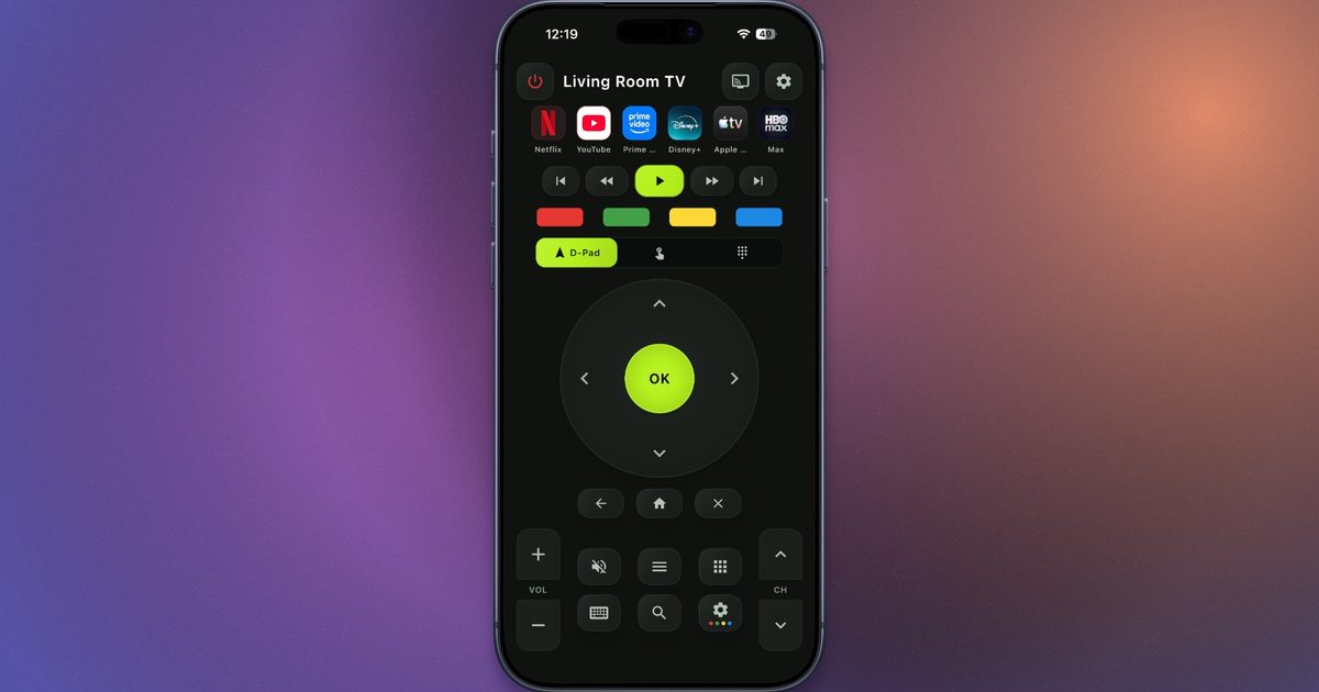 I found a free universal TV remote app for iOS and Android that doesn’t spam ads
