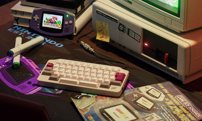 Prototypist Keyboy Advance, a Gameboy Advanced inspired keyboard
