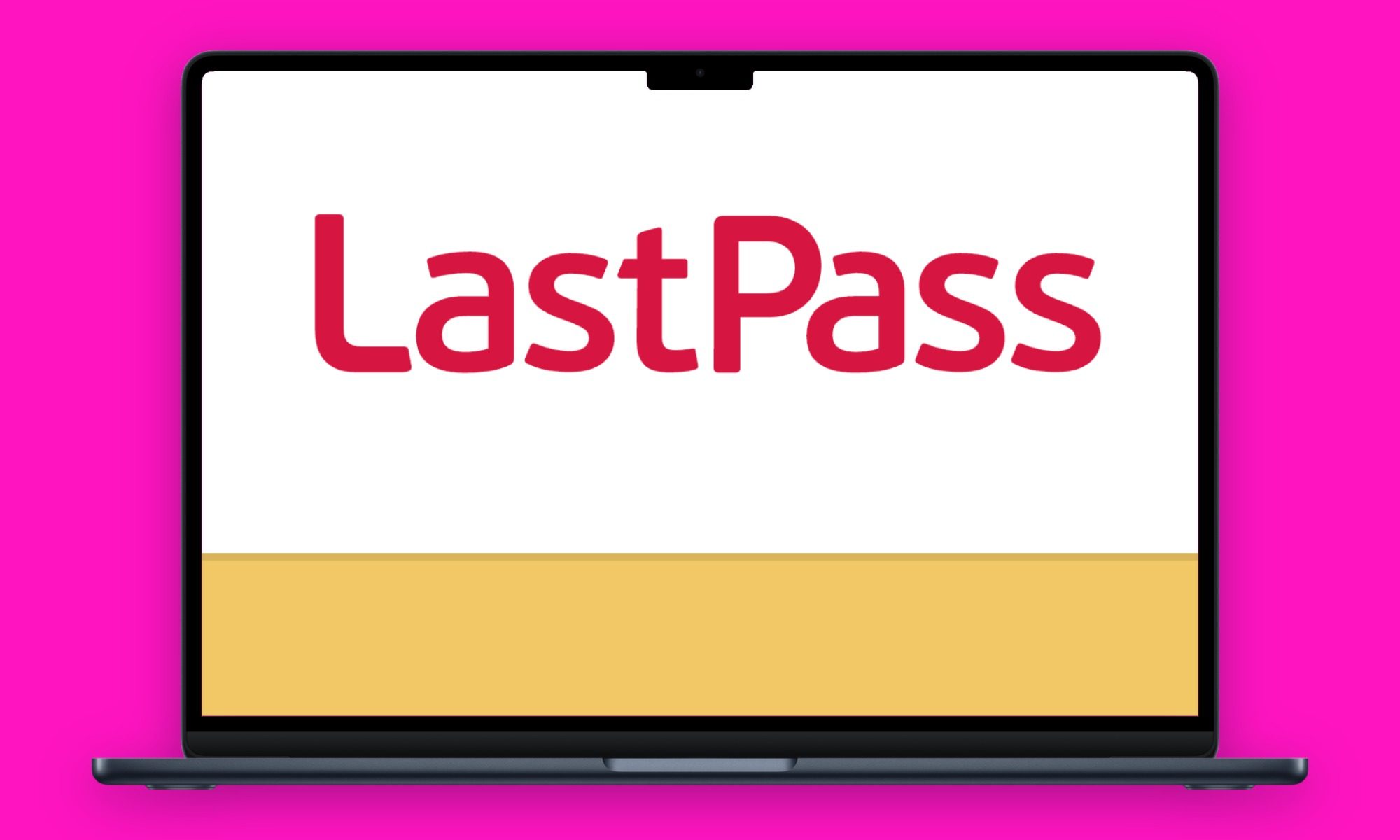 LastPass password manager.