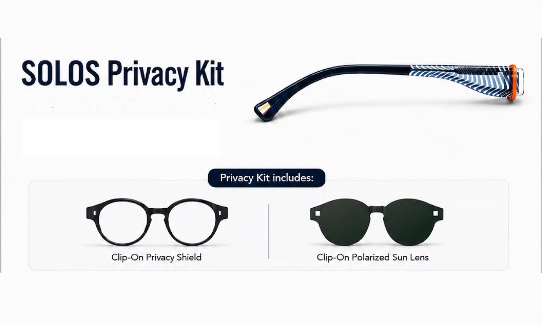 solos AirGo V2 Privacy Kit