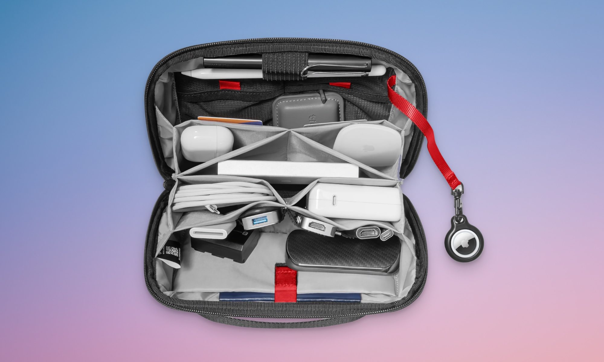 tomtoc Electronic Organizer Accessory Pouch