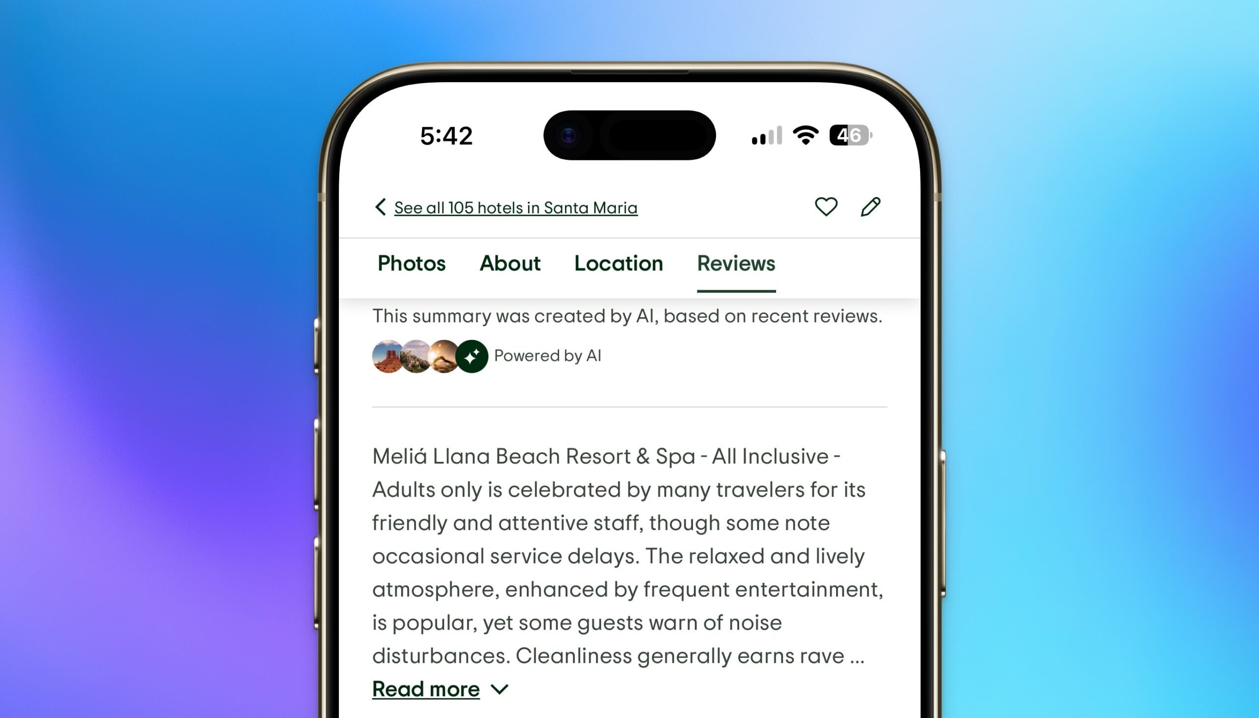 tripadviosr ai summary
