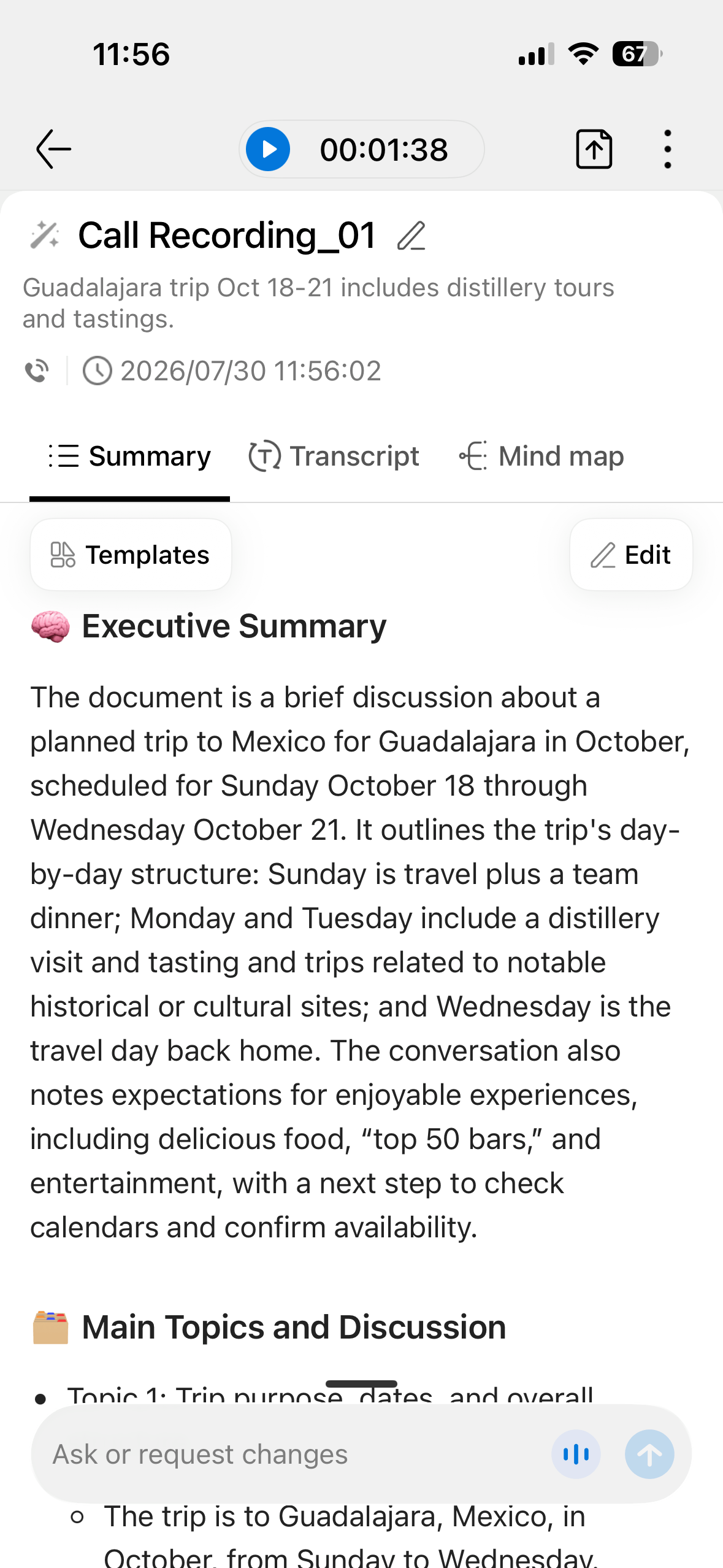 Viaiam RecDot Summary
