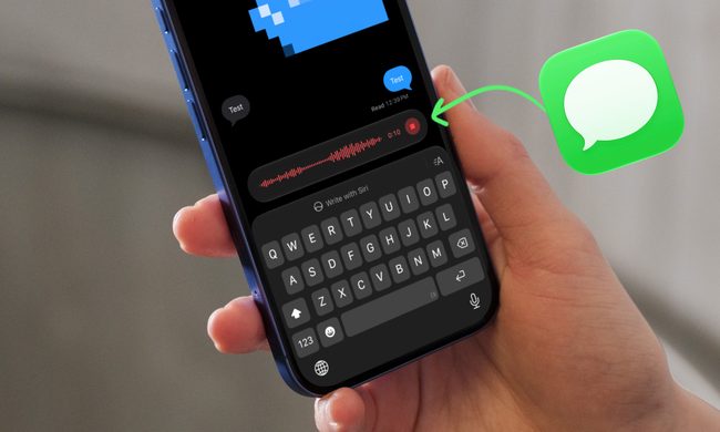 voice messages in Apple Messages