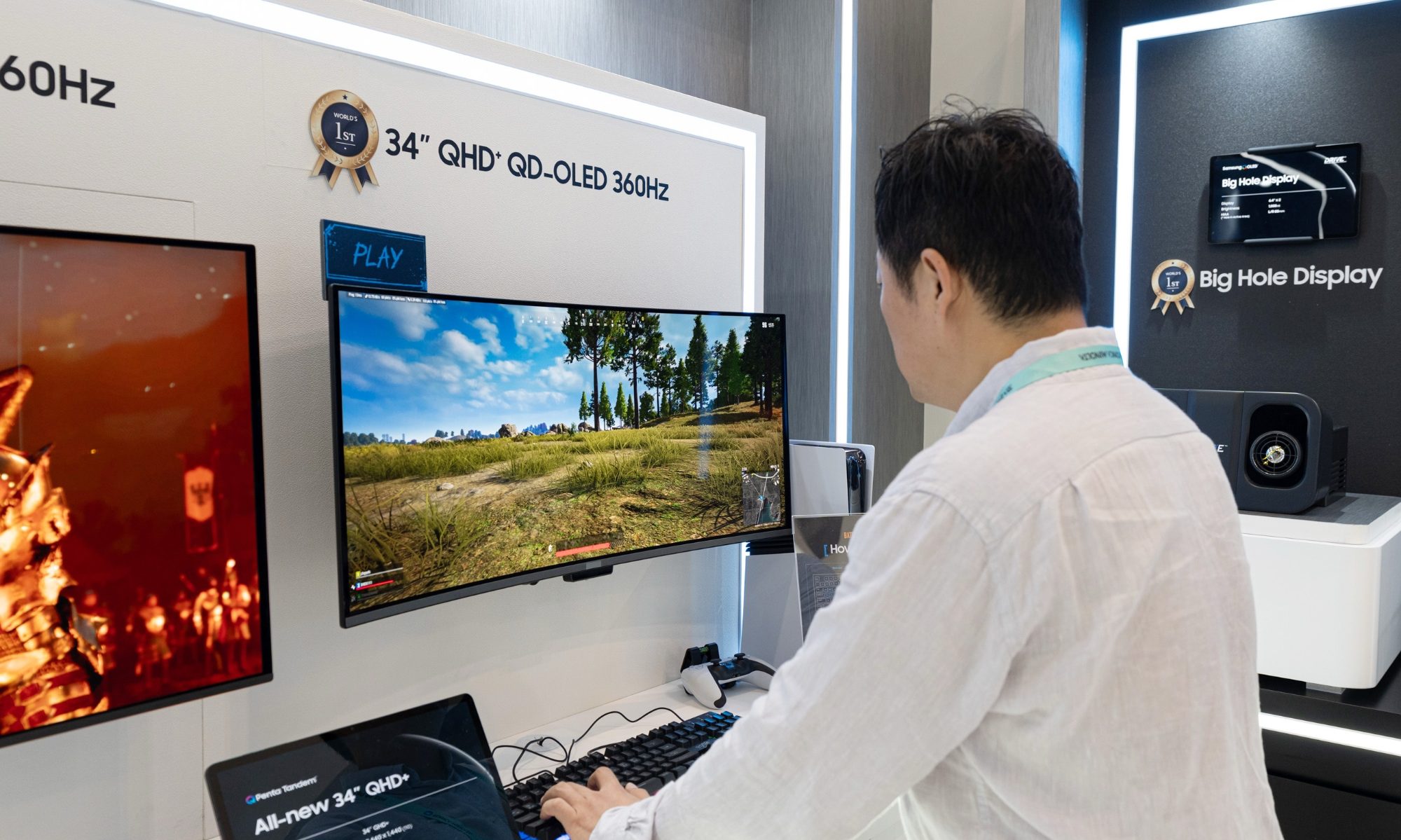 34 inch 21:9 wide gaming QD OLED