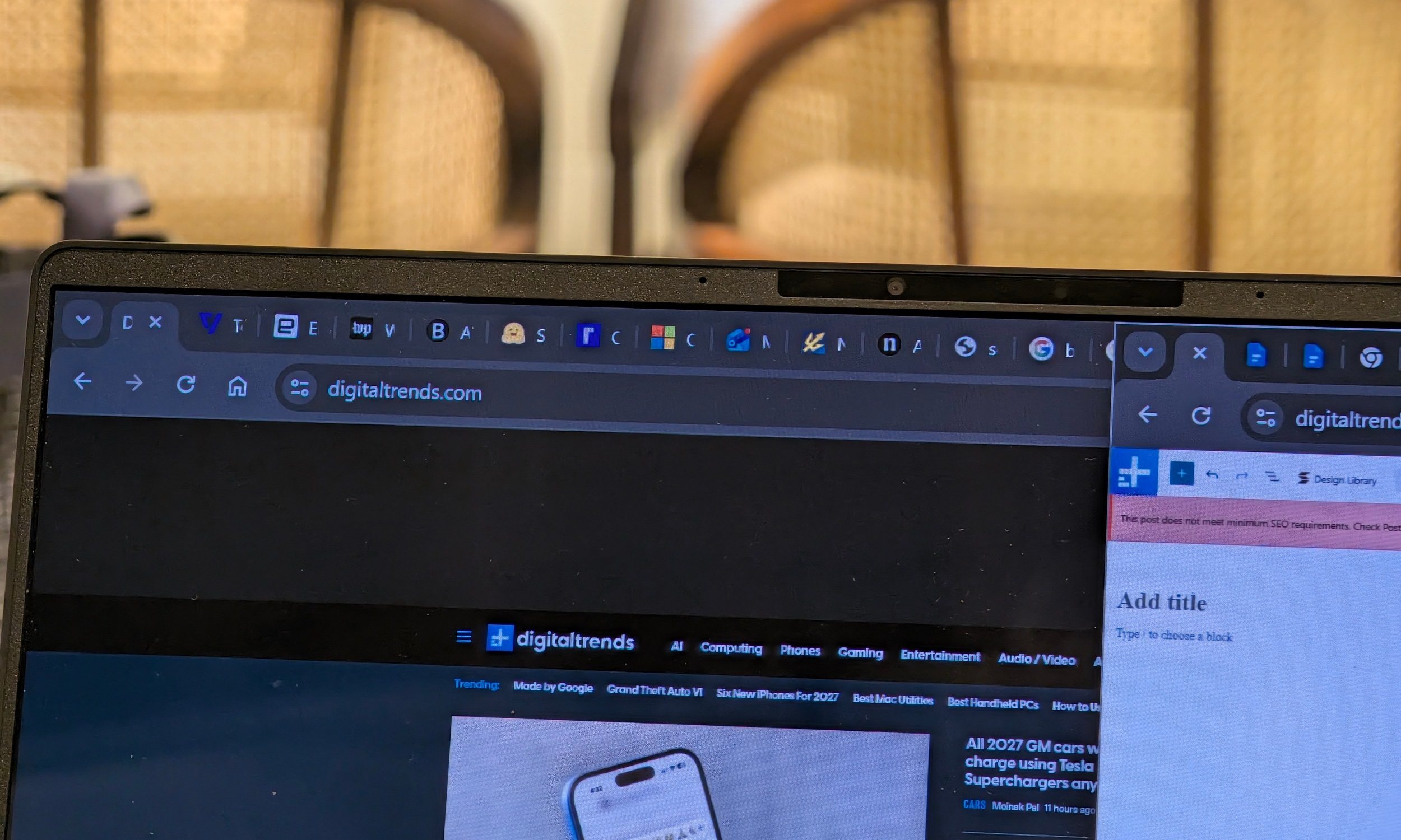 ASUS Zenbook A14 Review Webcam