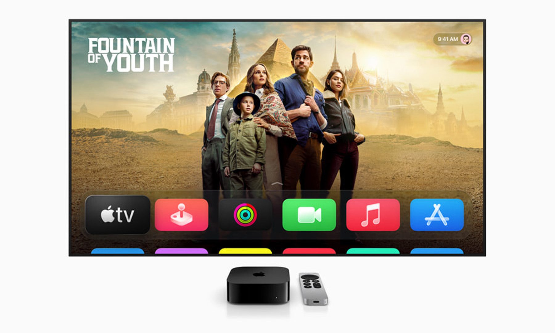 Apple TV UI Home Featured