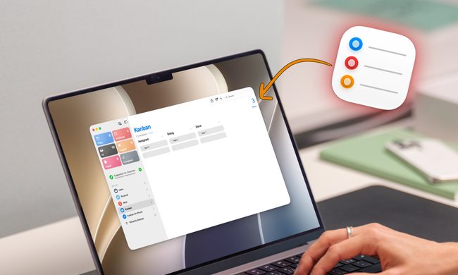 Apple reminders on Mac