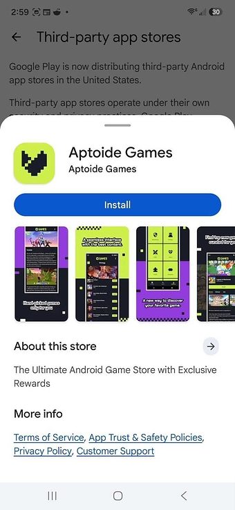Aptoide Returns to Google Play