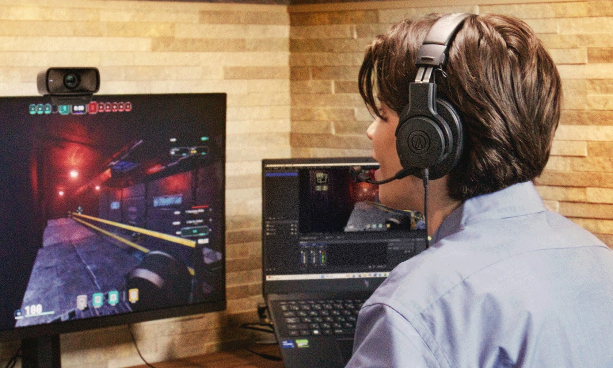 Audio-Technica ATH-M20xSTS gaming headphones
