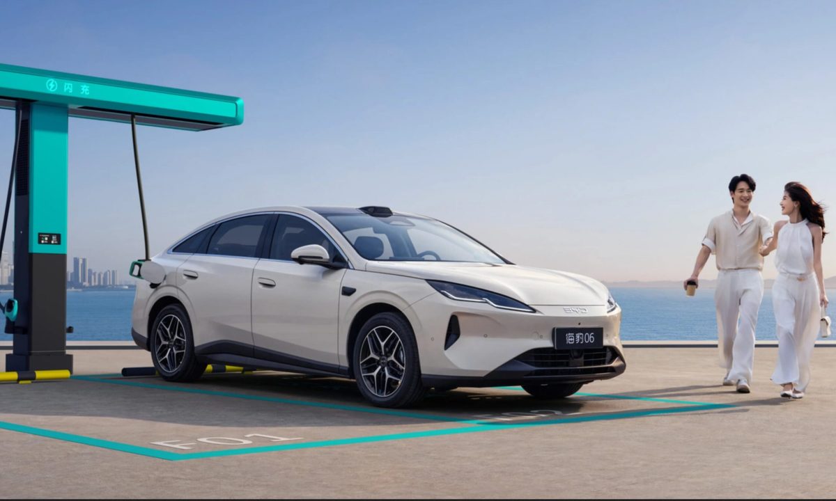 BYD Seal 06 Budget EV at a Charging station