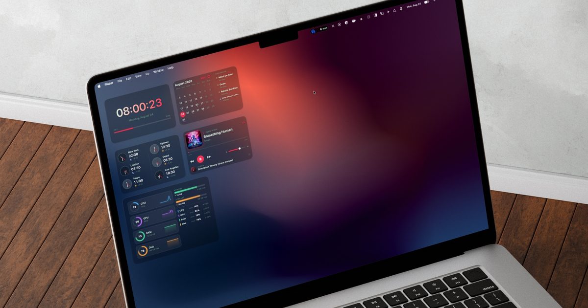 I never cared about Mac desktop widgets until I found this app