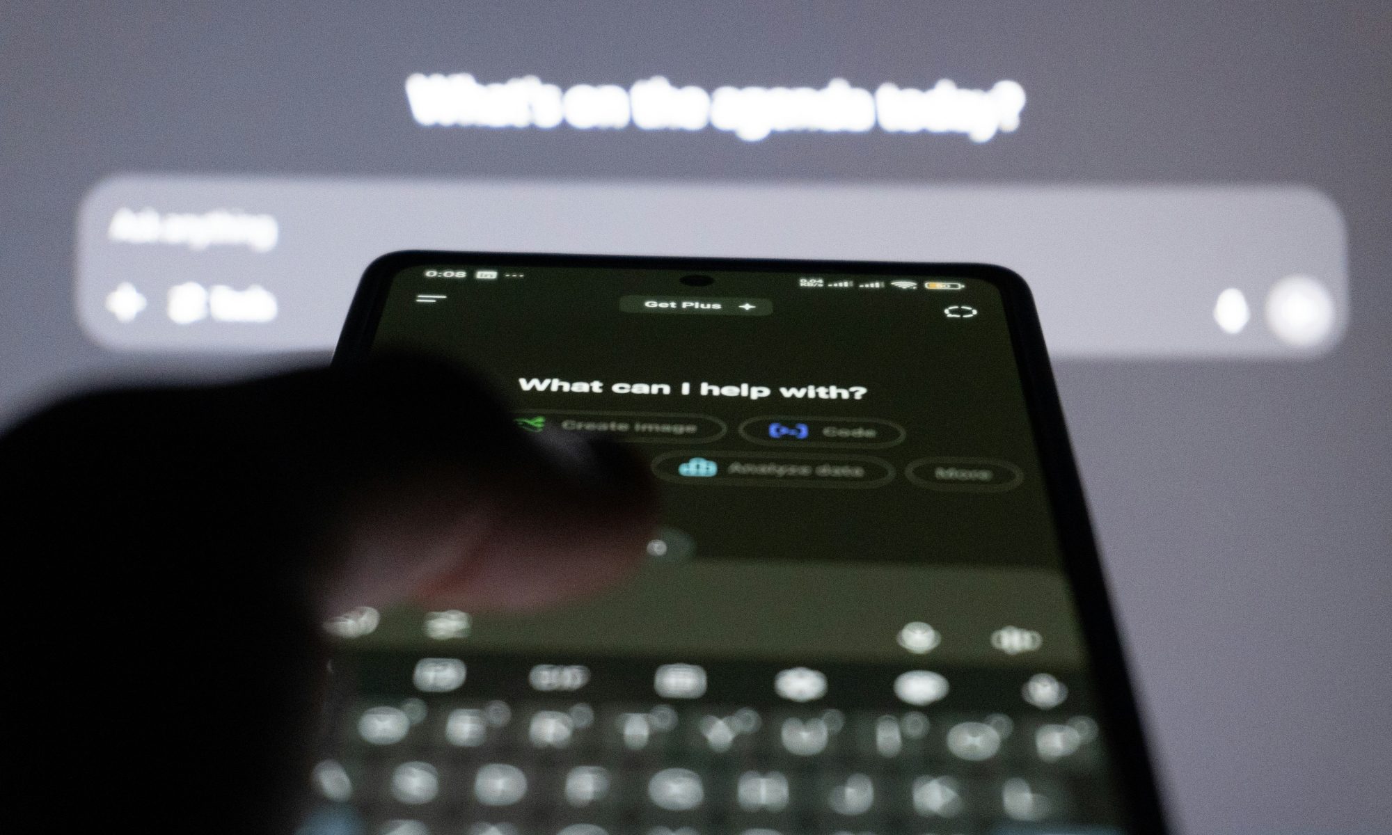 ChatGPT on iPhone