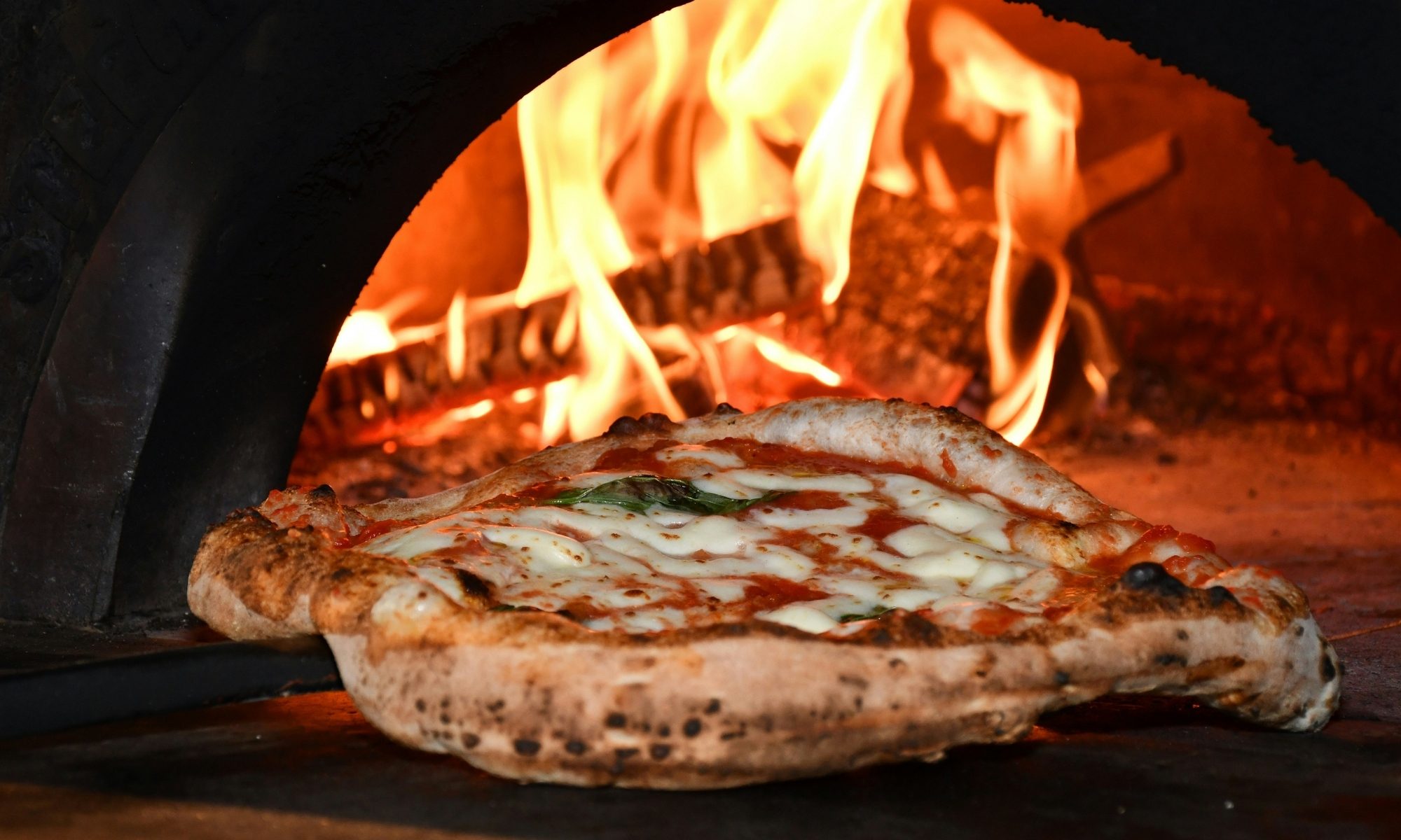 Food, Pizza, Fireplace