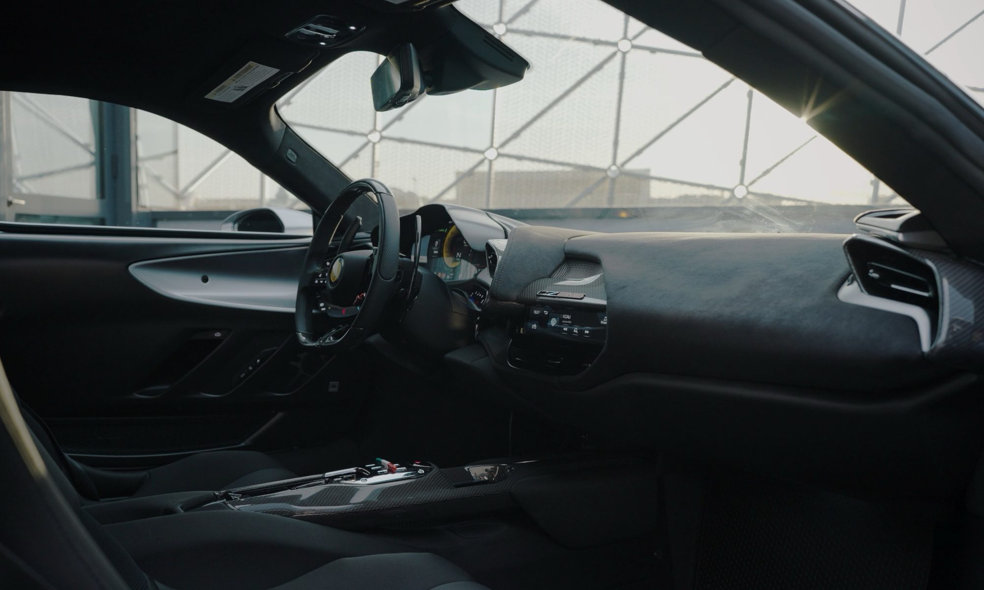 Ferrari CZ26 inside view