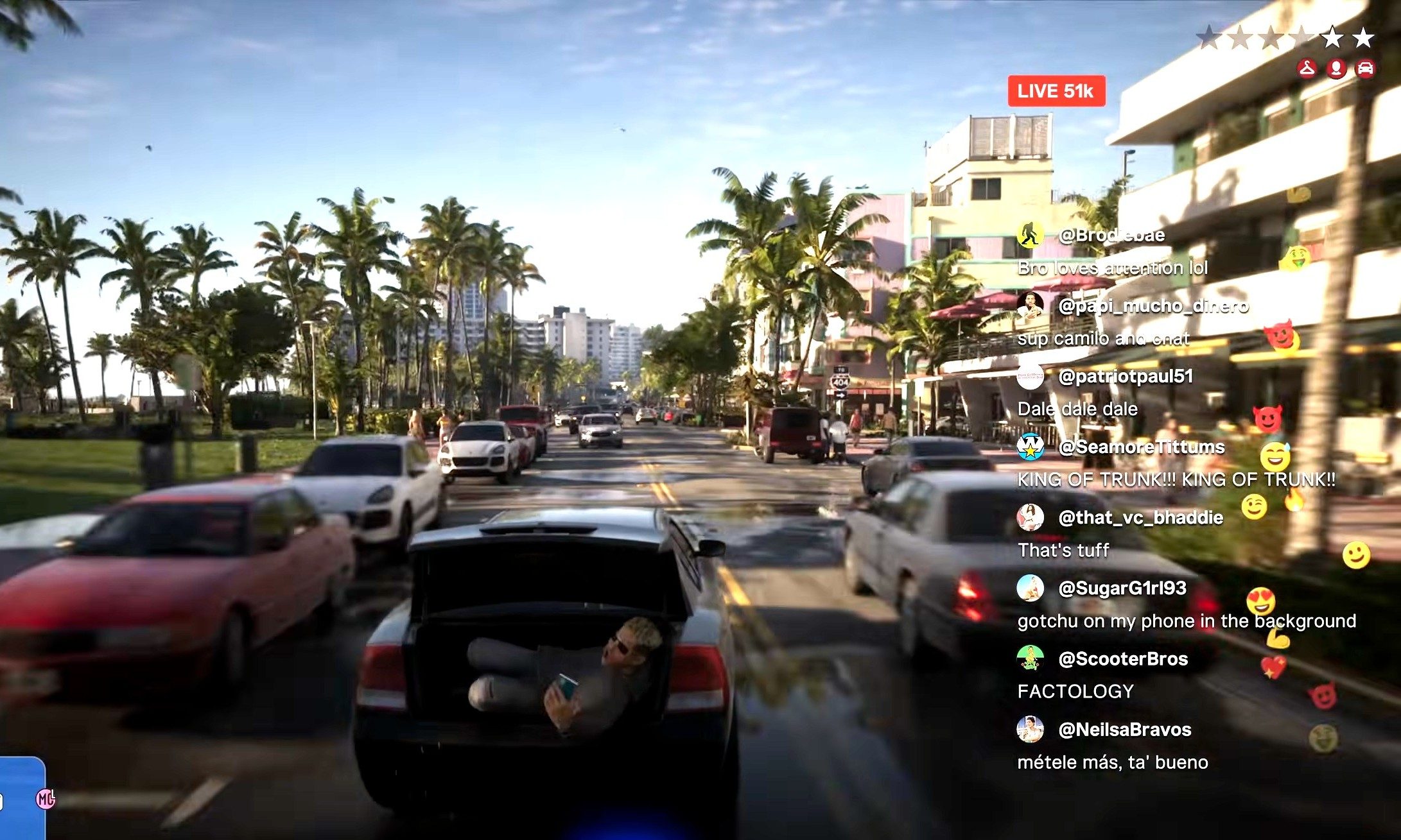GTA 6 Influencer Sequence