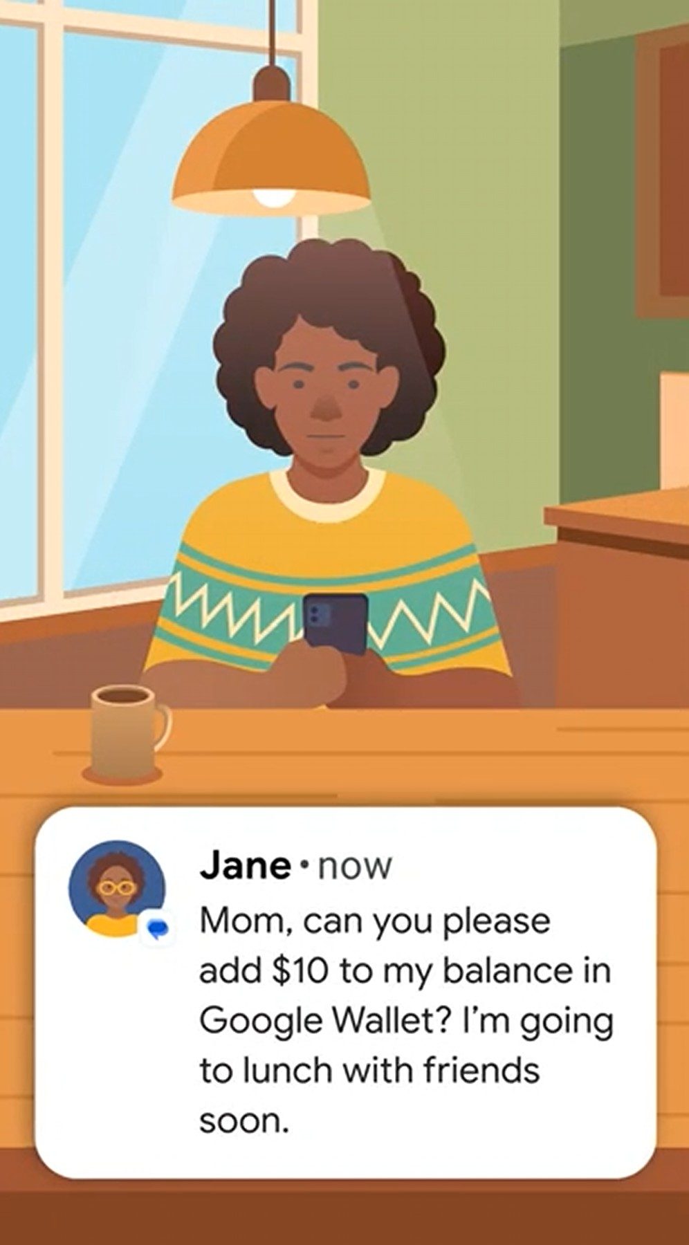 Google Wallet for kids with parental controls