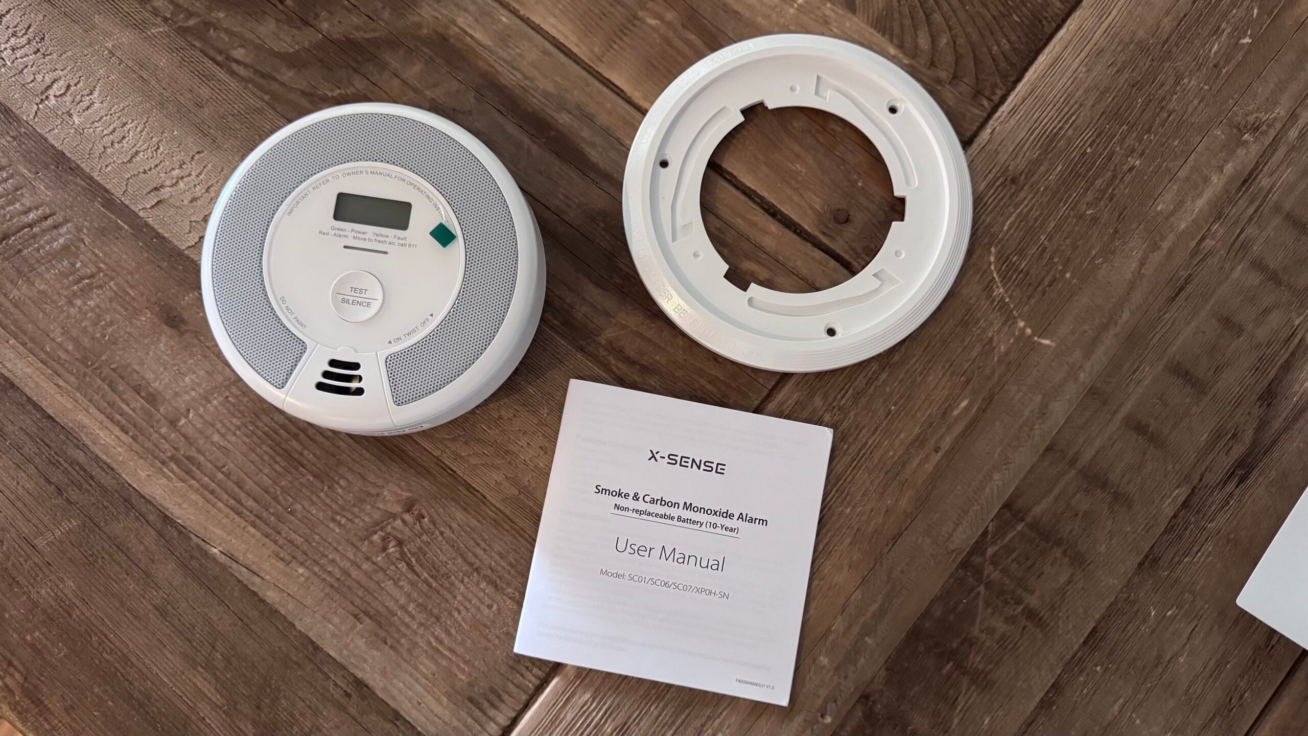 X-Sense SC07 Manual and Mount