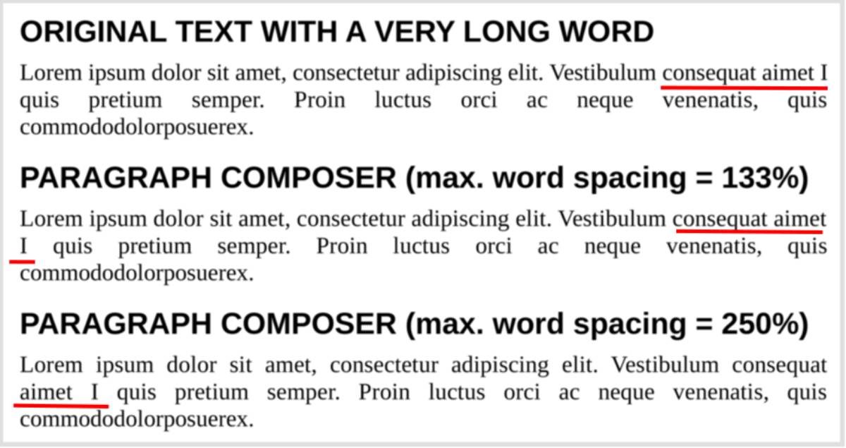 LibreOffice 26.8 Writer Paragraph Composer sample