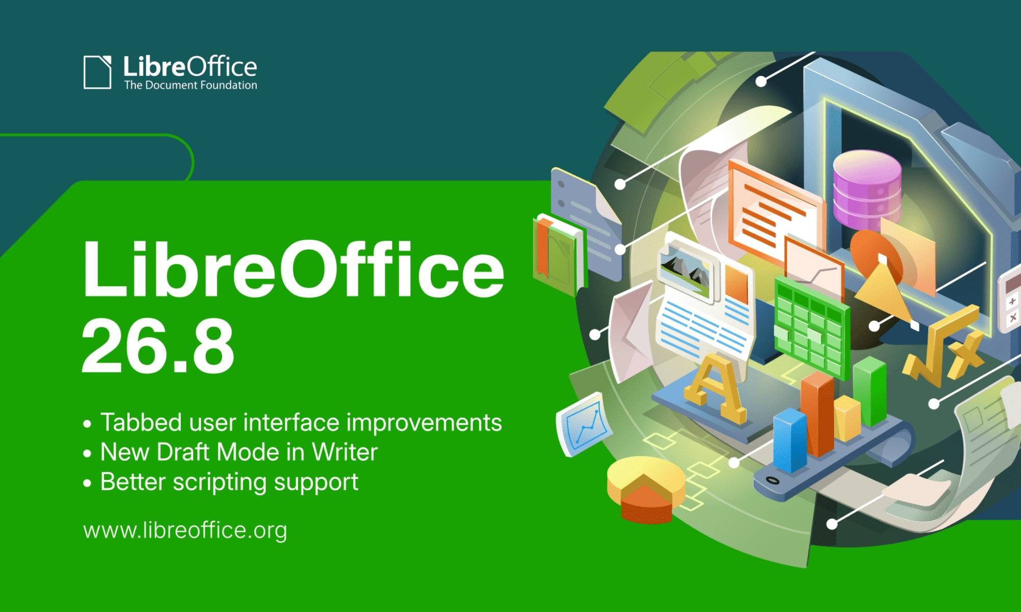 LibreOffice 26.8 featured