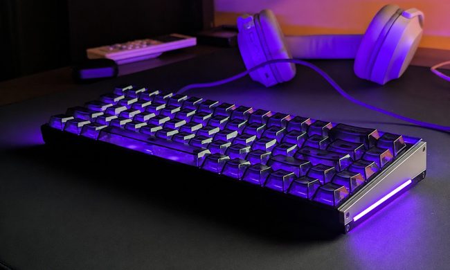 Melgeek Mate 68 Ultra V2 on a desk
